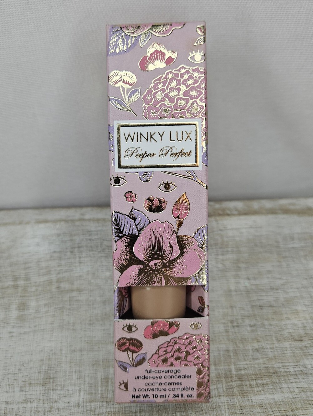 Winky Lux Peeper Perfect Under Eye Concealer Medium Deep Full Coverage NIB